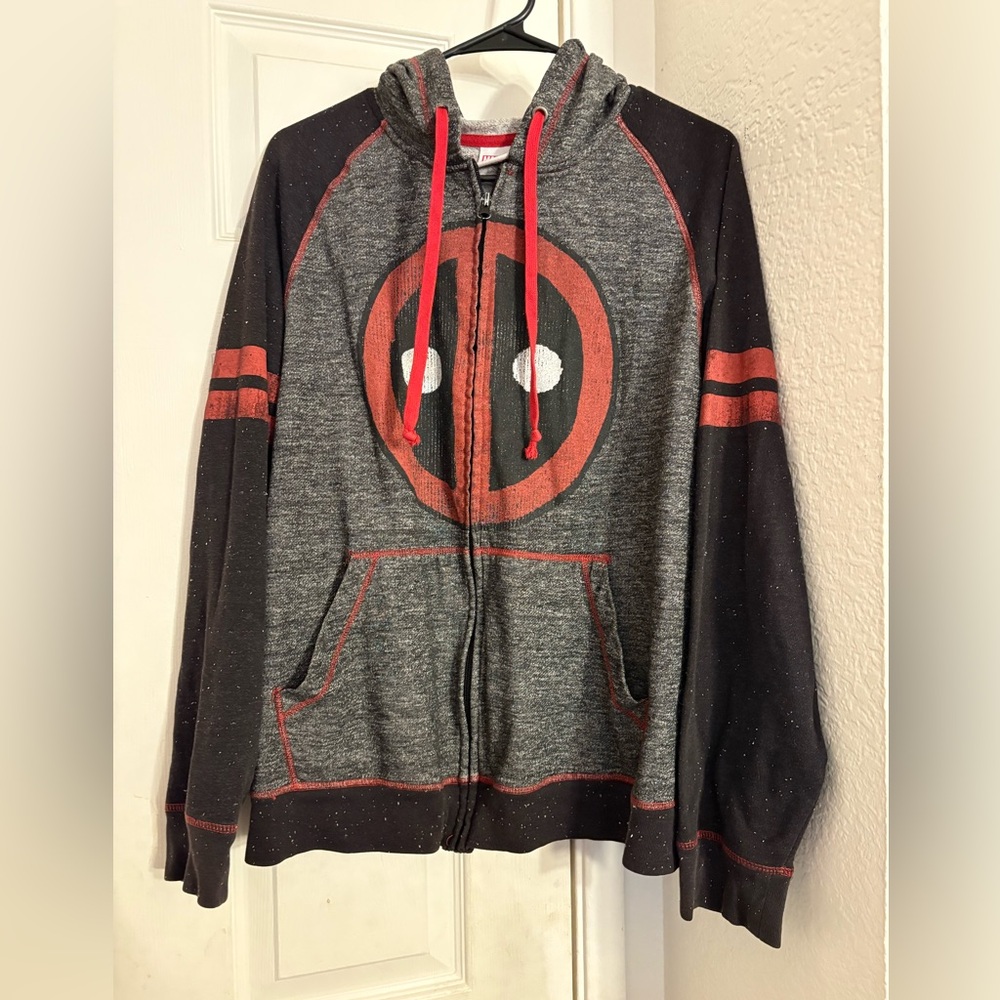 Deadpool Zip-Up Hoodie